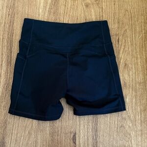 Sleek Black Bike Shorts for Women